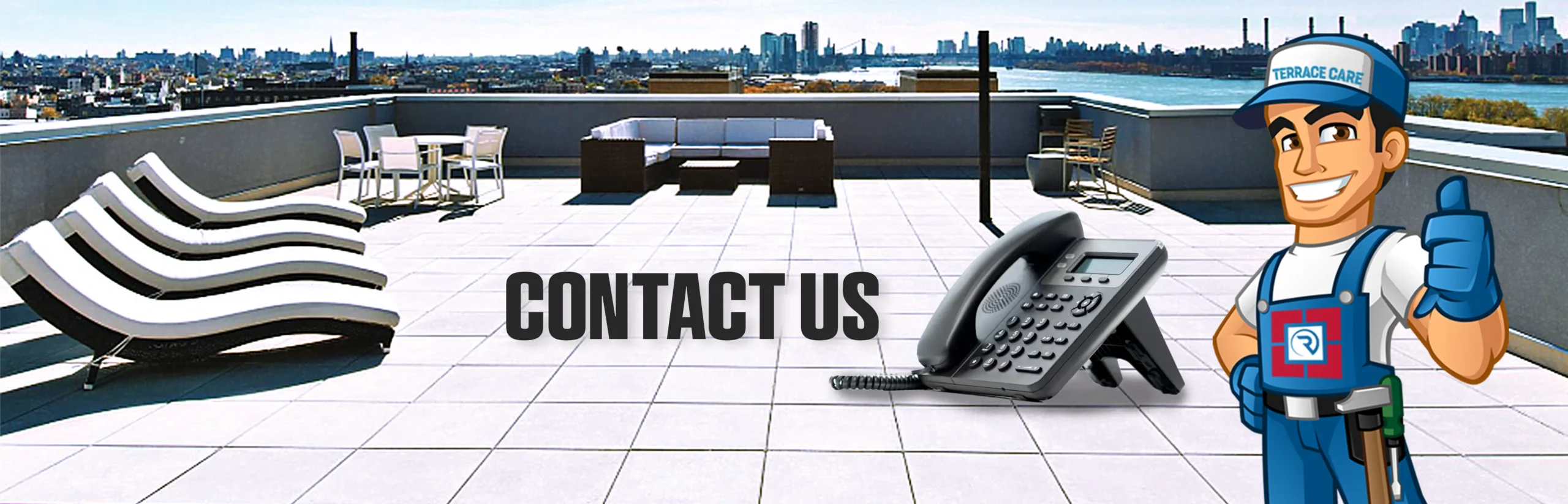 Terrace care contact Banner