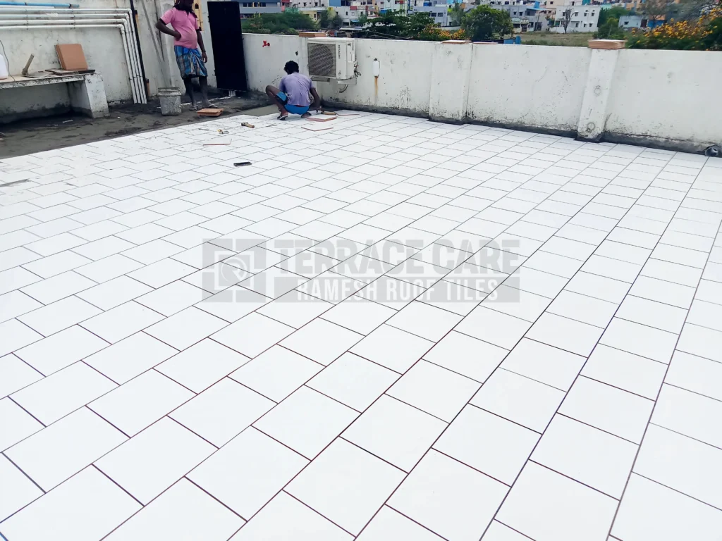 solar reflective tiles
